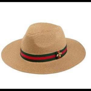 Straw Fedora Hat